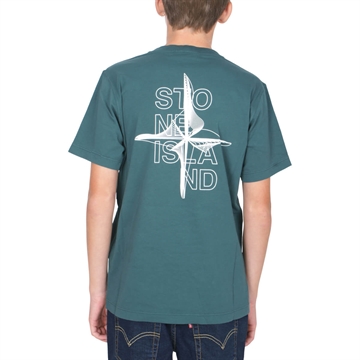 Stone Island Jr. T-shirt 791621059 V0053 Pine Green